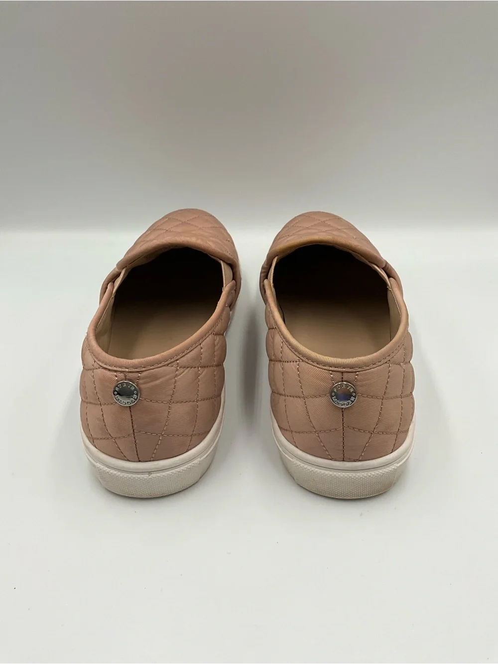 Steve Madden Sneakers Size 8 Brown Quilted Slip-On Sneakers